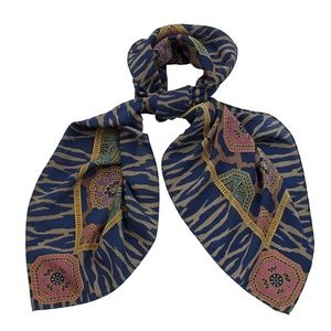 GEOFFREY BEENE - SILK SQUARE SCARF